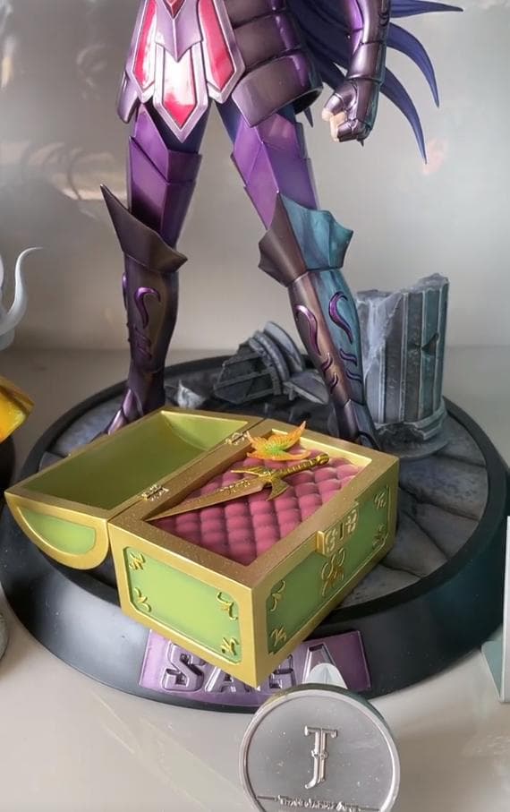 聖闘士星矢 ジェミニサガ(冥衣) ガレージキット ガレキ スタチュー　1/6