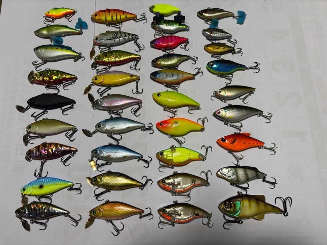 バイブレーションルアー37個セット