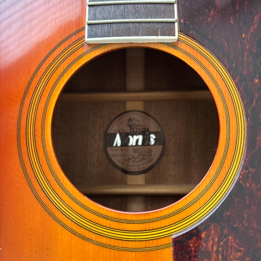 h*p様 希少　縦ロゴMorris MG-30 アコギ　90'sヴィンテージ