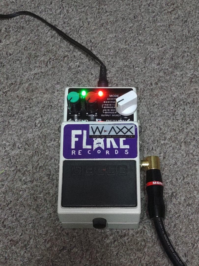 WAXX mod BOSS LS-2 ラインセレクター