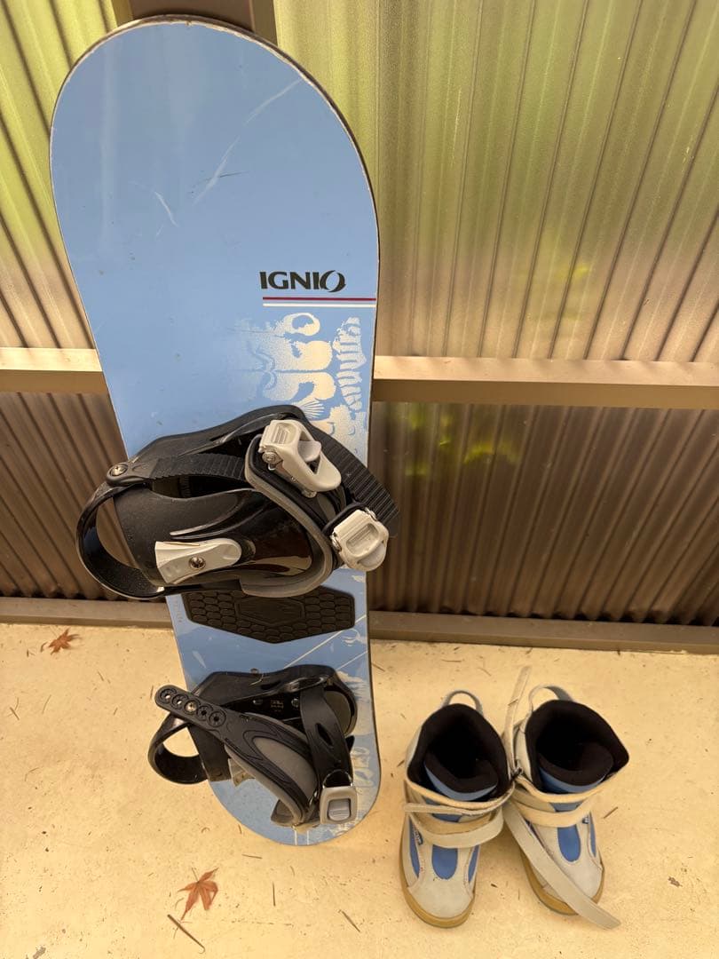 キッズサイズ　スノーボード ブラック 調整可能バインディング　　19