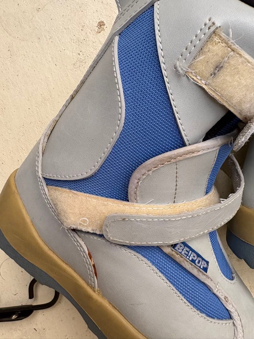 キッズサイズ　スノーボード ブラック 調整可能バインディング　　19