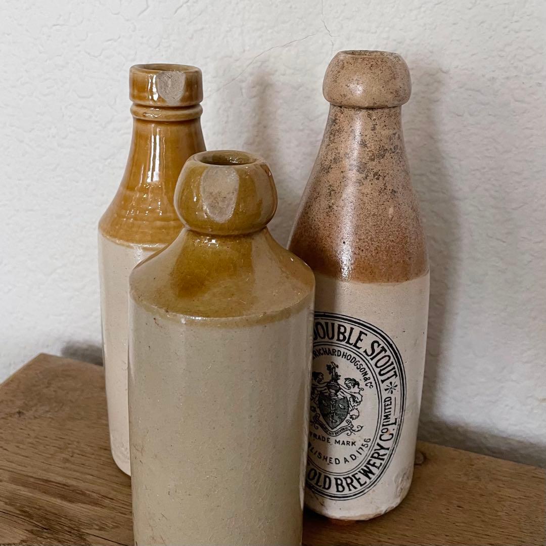 イギリス アンティーク ヴィンテージ ジンジャービアボトル