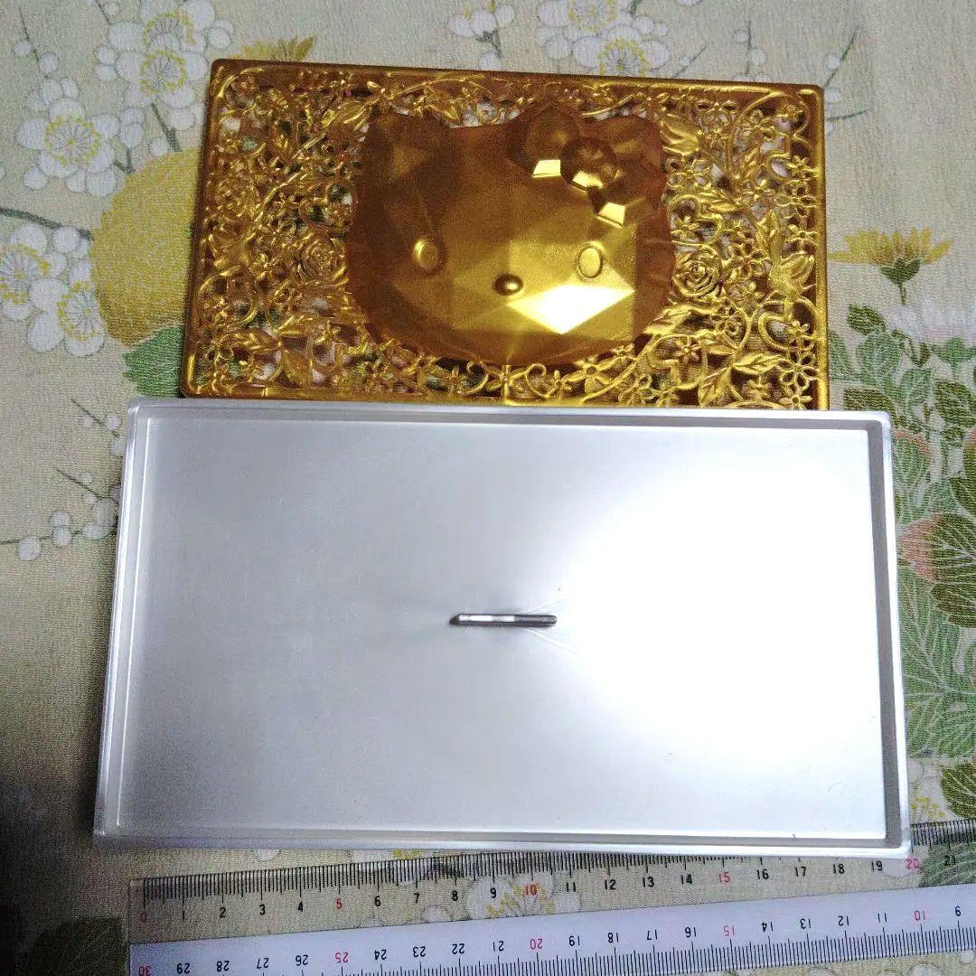 激レア！ハローキティ ゴールドデザイン　ジュエリーケース小物入れ サンリオ 日本