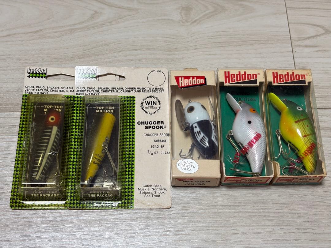 Heddon トップウォーター ルアーセット