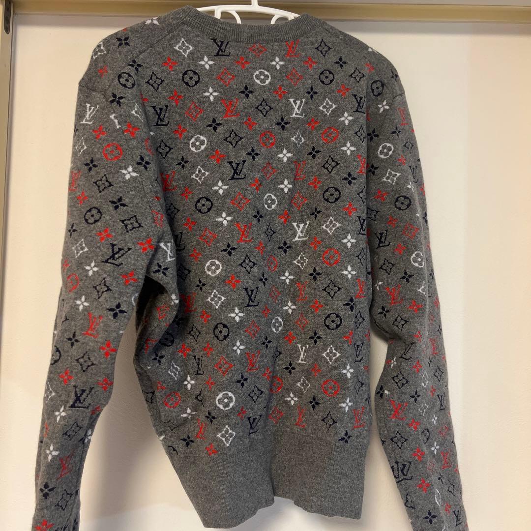 Louis Vuitton ロゴパターン セーター M