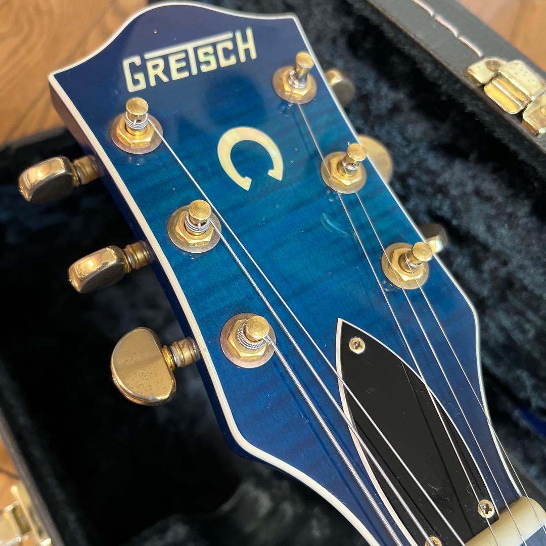 GRETSCH エレキギター ブルーバースト ハードケース付き