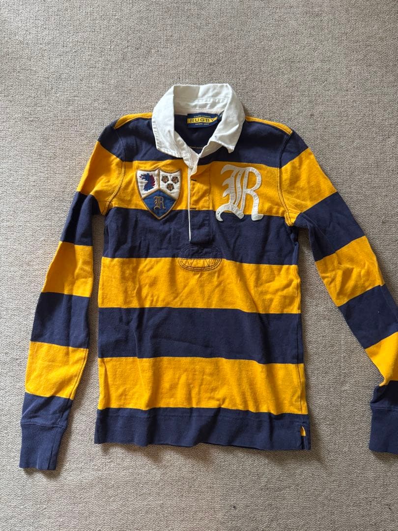 希少　RUGBY ラルフローレン　ラガーシャツ　XS