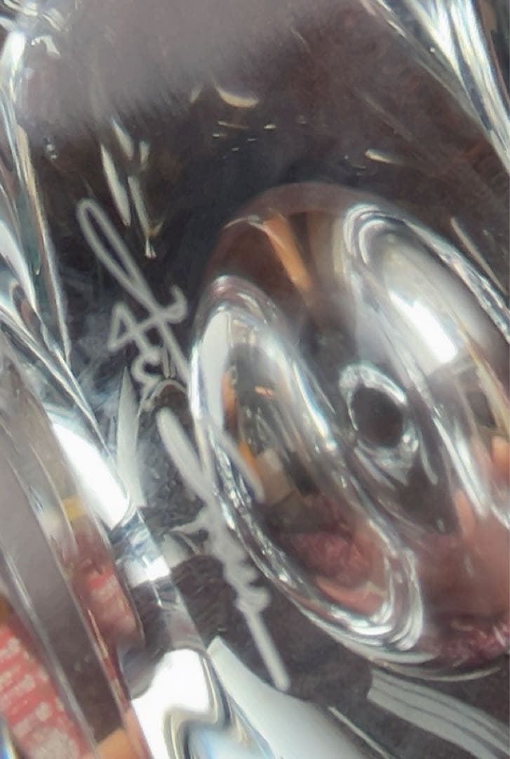 HOYA CRYSTAL TOKYO サイン入り 3.45kg クリスタル 花瓶