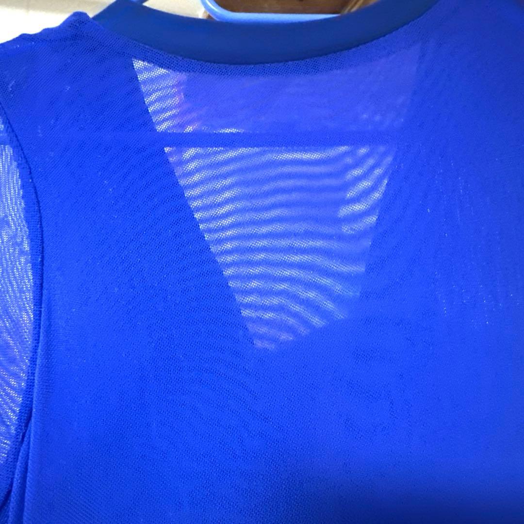 社交ダンスドレス 青 Sサイズ