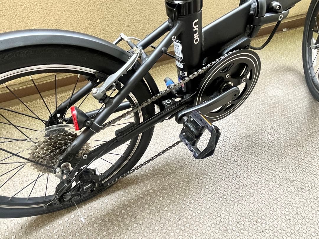 ダホン DAHON UNIO 折りたたみ電動自転車 ブラック
