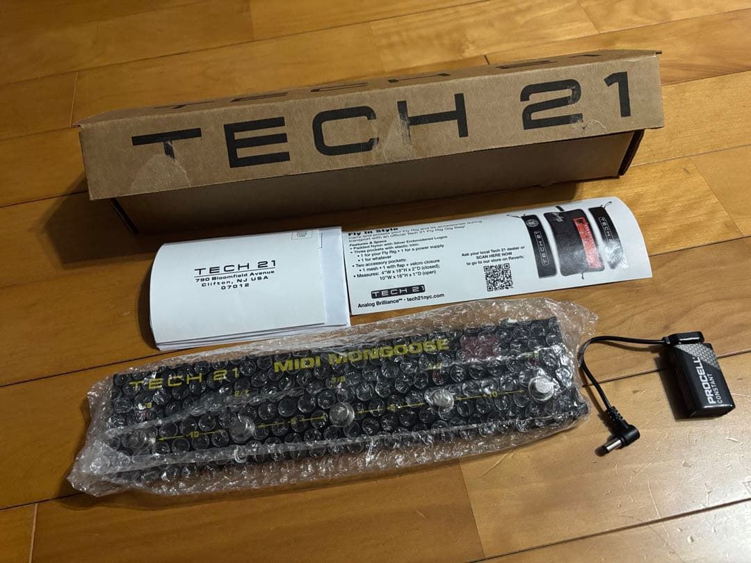 TECH 21 MIDI Mon フットコントローラー