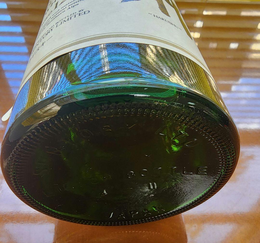 Suntory 白州 12年 ピュアモルトウイスキー