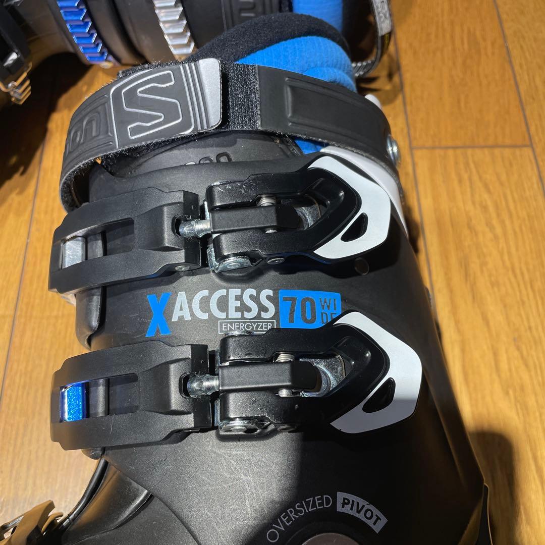 【値下げ】幅広salomon XACCESS70 26.0-26.5cm初中級