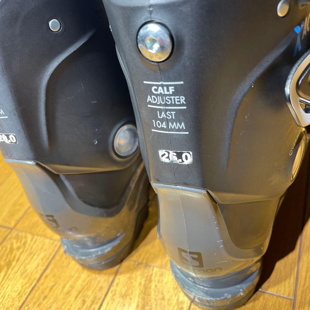 【値下げ】幅広salomon XACCESS70 26.0-26.5cm初中級