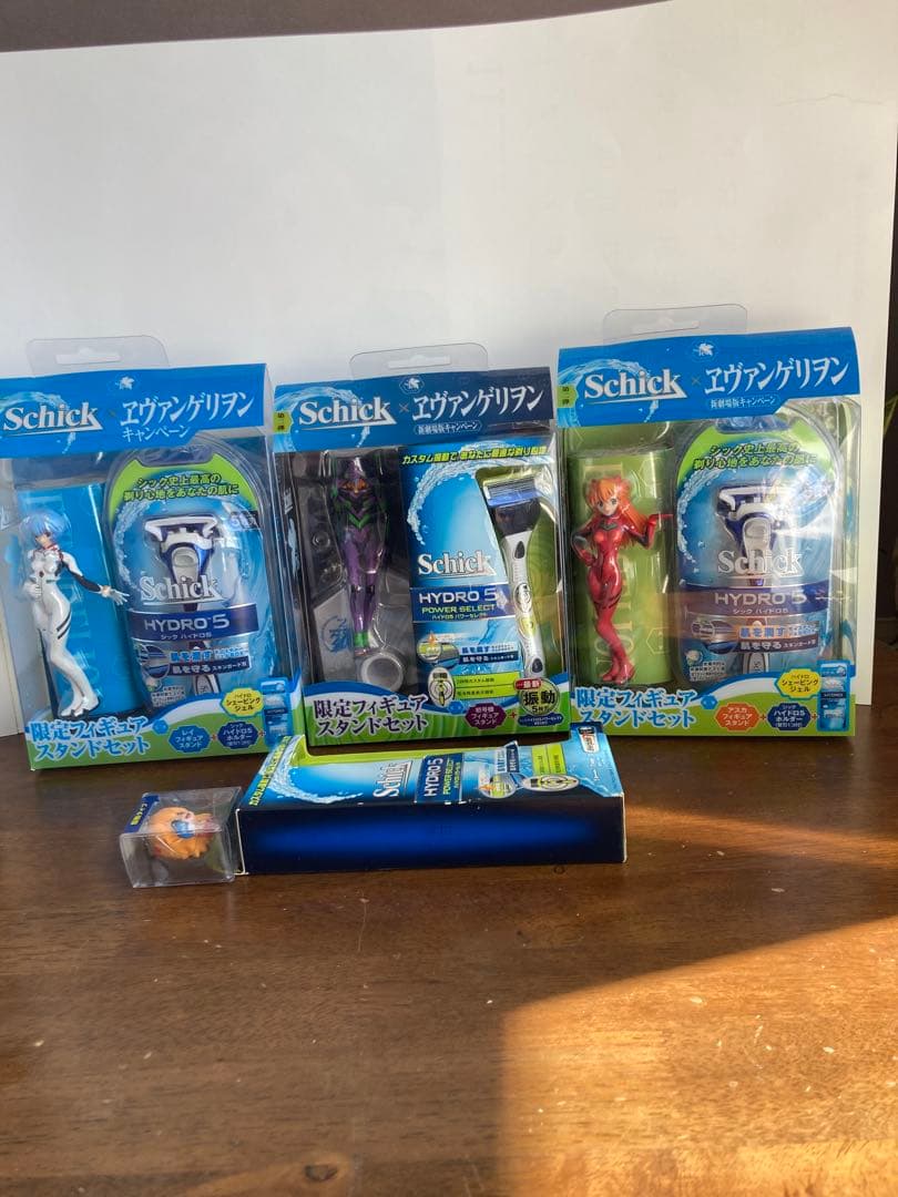 Schick エヴァンゲリオン HYDRO 5 4点セット