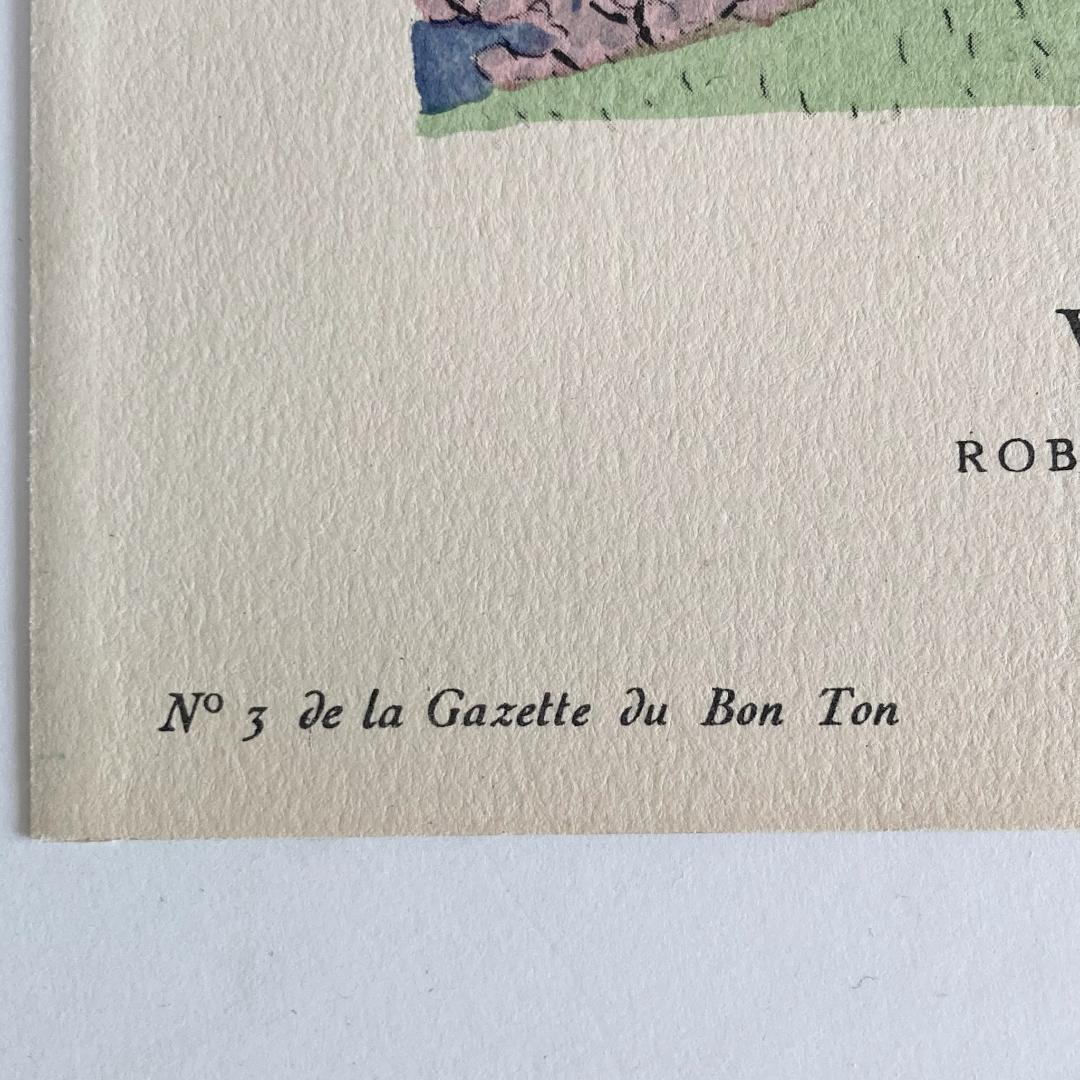 A.E.マルティ☆ファッションプレート『VOILA LE PRINTEMPS』