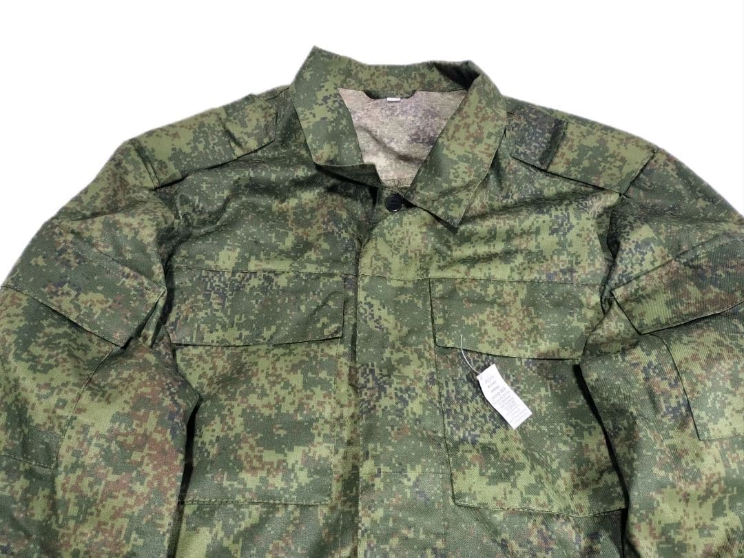 ロシア軍 実物 初期 デジタルフローラ 戦闘服 迷彩服 48-4