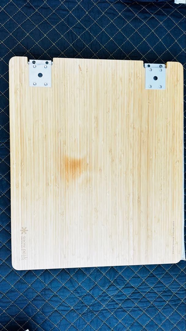 スノーピーク　マルチファンクションテーブル　ショート竹　ライト　中古