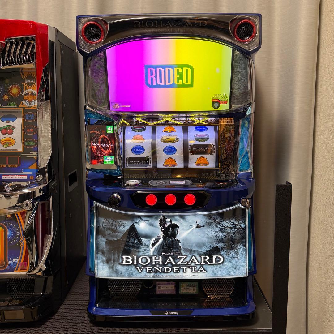 パチスロ 実機 バイオハザード ヴェンデッタ　スマスロ　中古美品　最安値