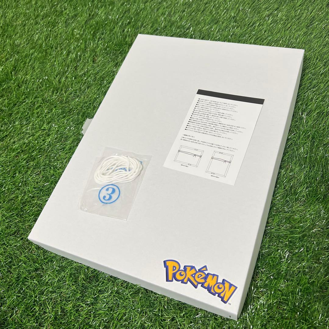 【非売品】ポケモン ミラーアートボード 黒いレックウザ & ピカチュウ