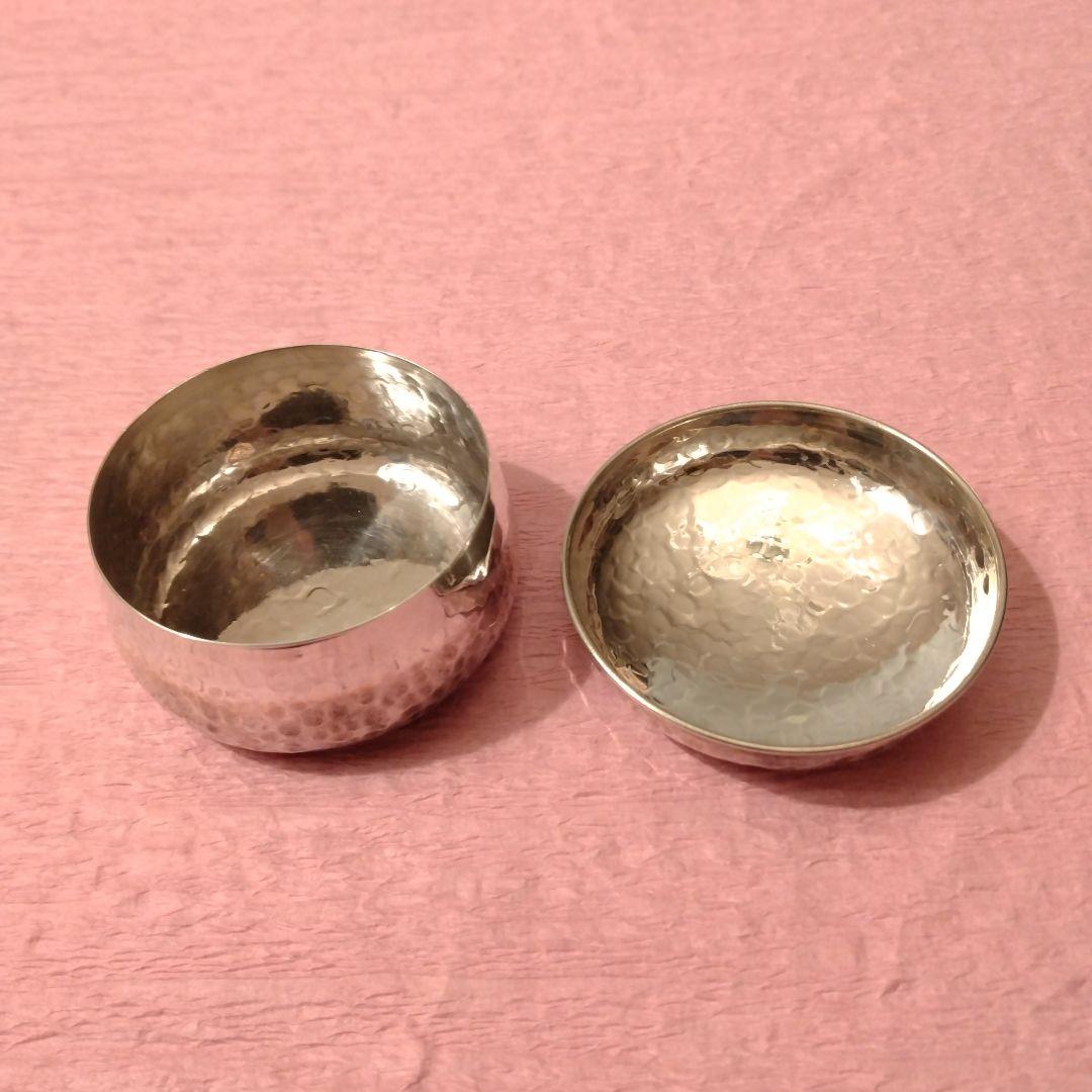 セール（1日まで）純銀　小ぶりボンボニエール　1個　36.0g