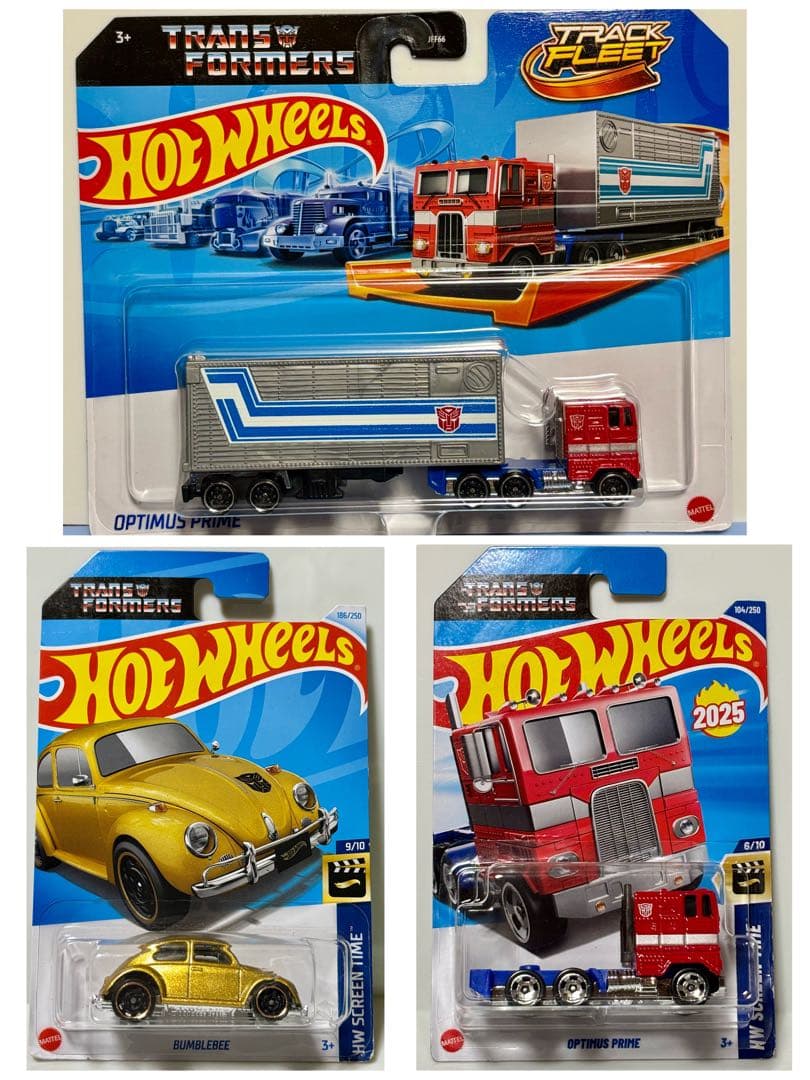 ホットウィール (3点) オプティマス、バンブルビーなど #トランスフォーマー