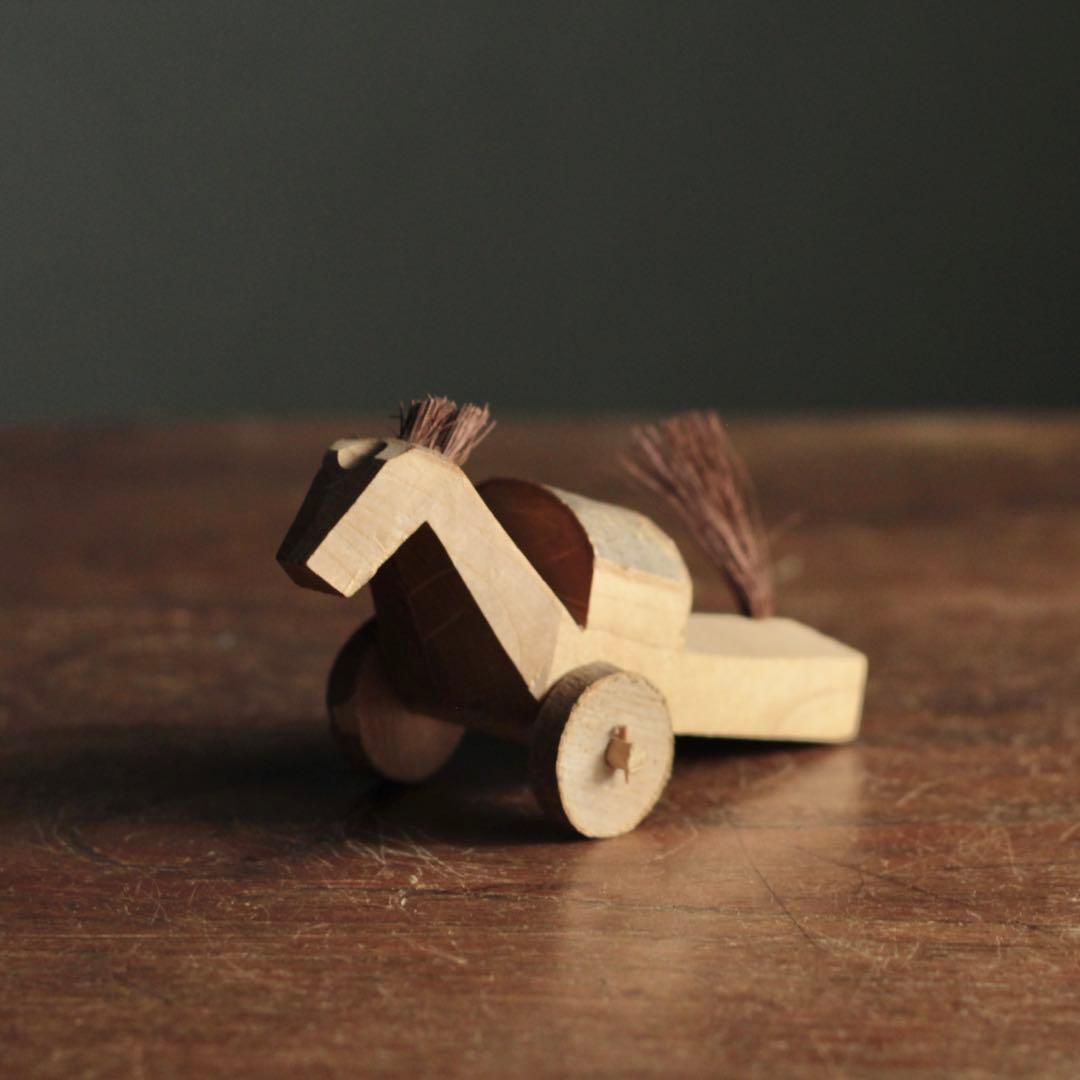 キジ車 北山田 郷土玩具 木地馬 民芸 古道具 アンティーク