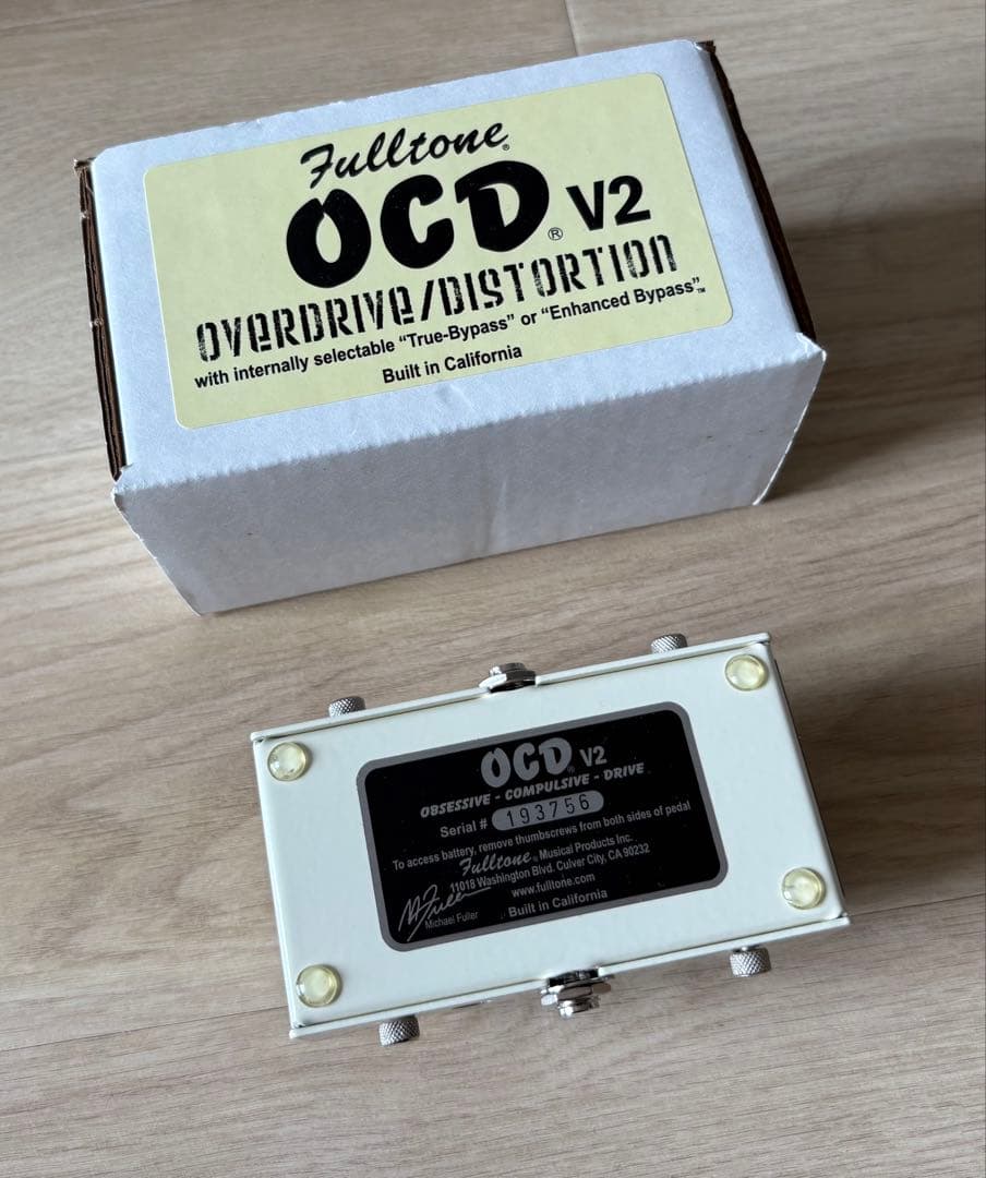 Fulltone OCD V2 オーバードライブ/ディストーション