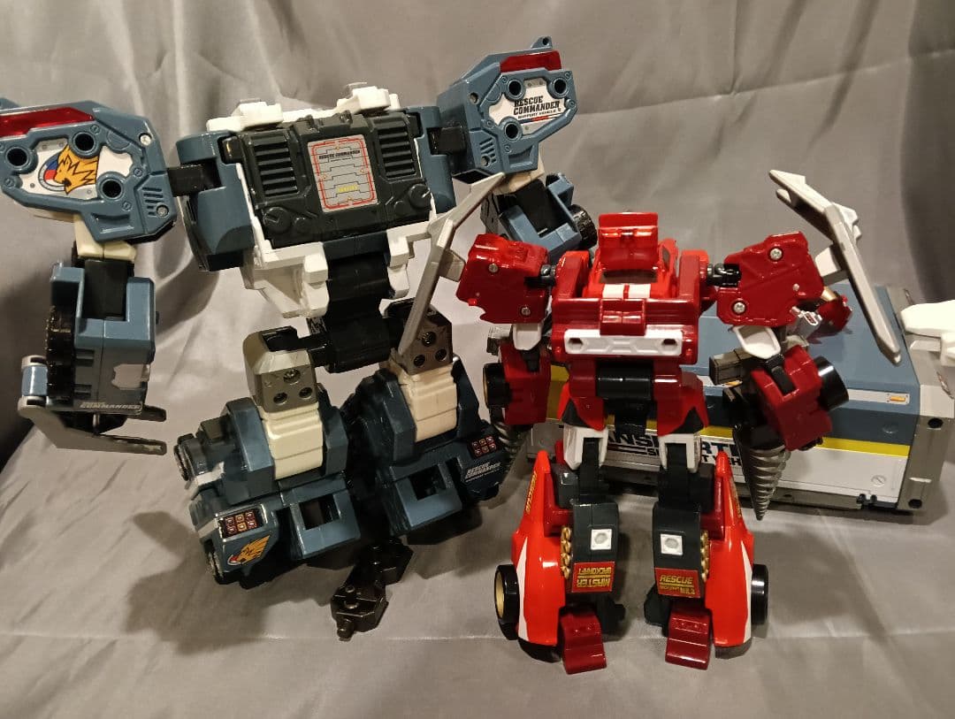 トミカ　ドライブヘッド　マスターバックドラフト＆トランスポーターガイア　中古品