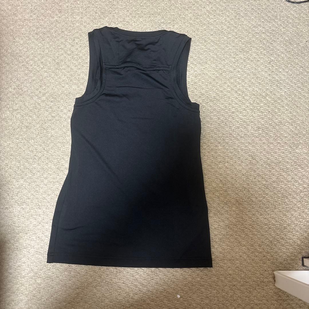 Knows ノースリーブ ブラック タンクトップ