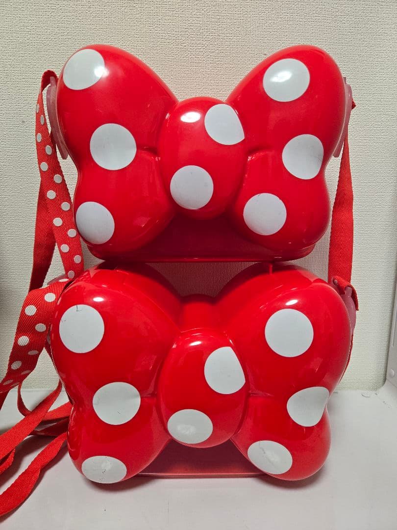 お*こ様 ディズニーリゾート　ミニーちゃん　リボン　ポップコーンバケット　２コ