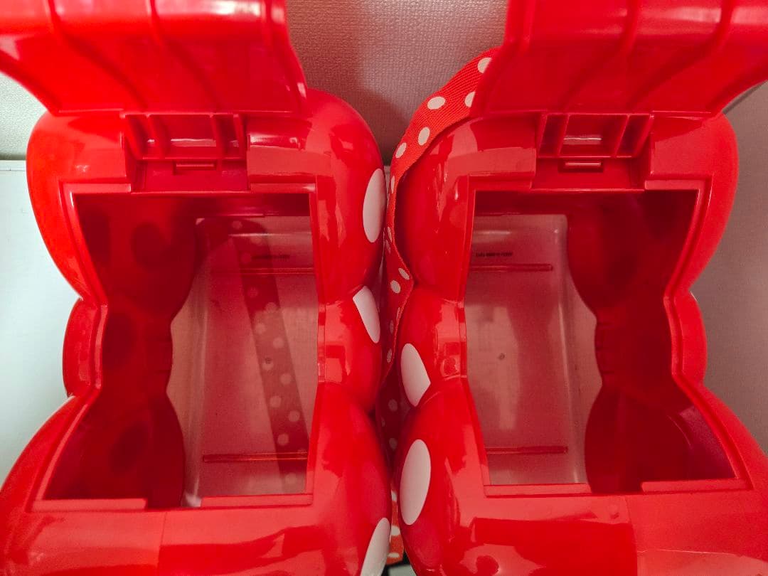 お*こ様 ディズニーリゾート　ミニーちゃん　リボン　ポップコーンバケット　２コ