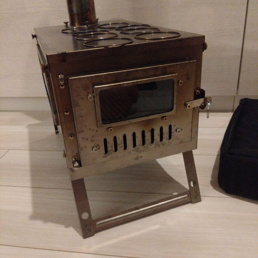 おまけ付き Soomloom チタン製 FIERY 二次燃焼　薪ストーブ