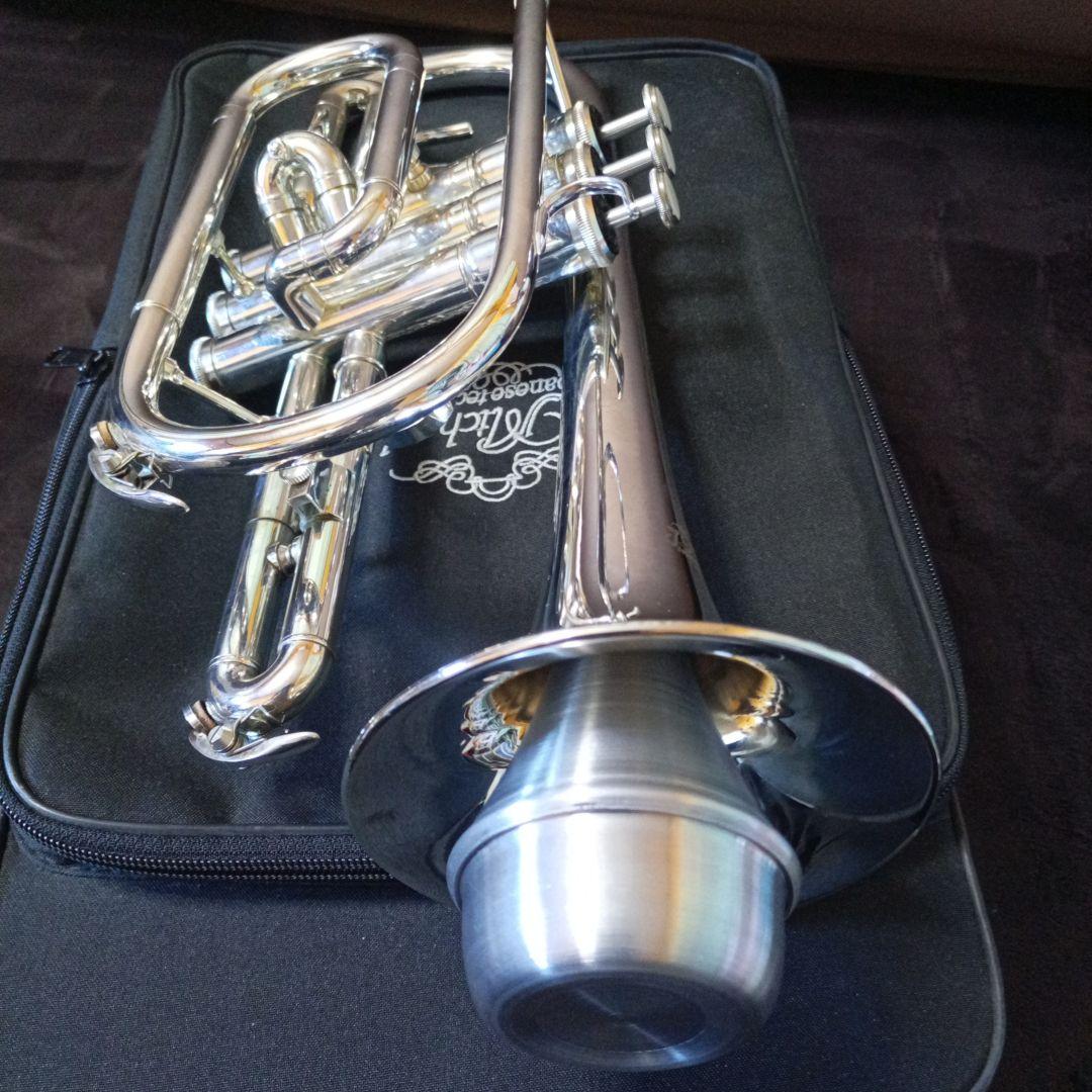 J.マイケル コルネット 本体 CT−470S マウスピース アルミミュート付き