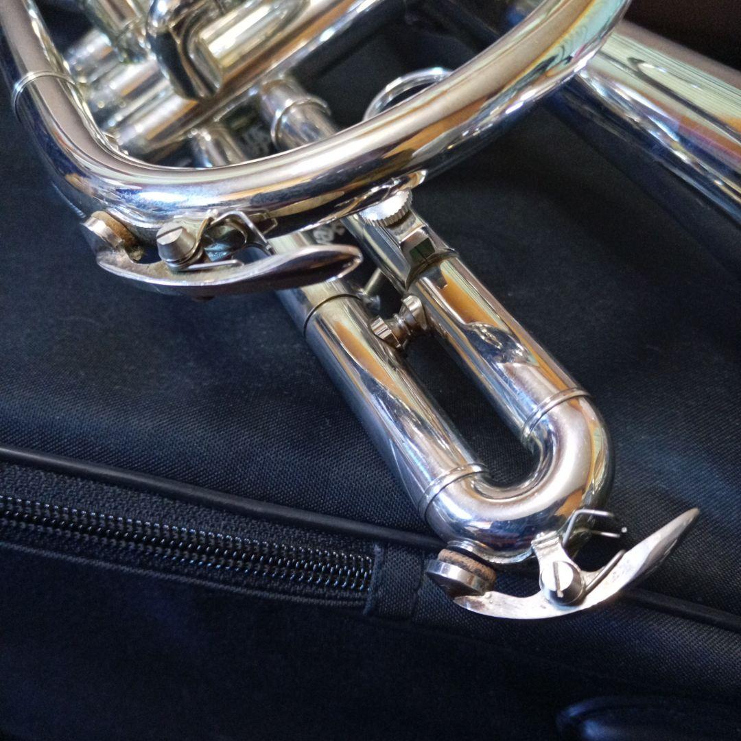 J.マイケル コルネット 本体 CT−470S マウスピース アルミミュート付き