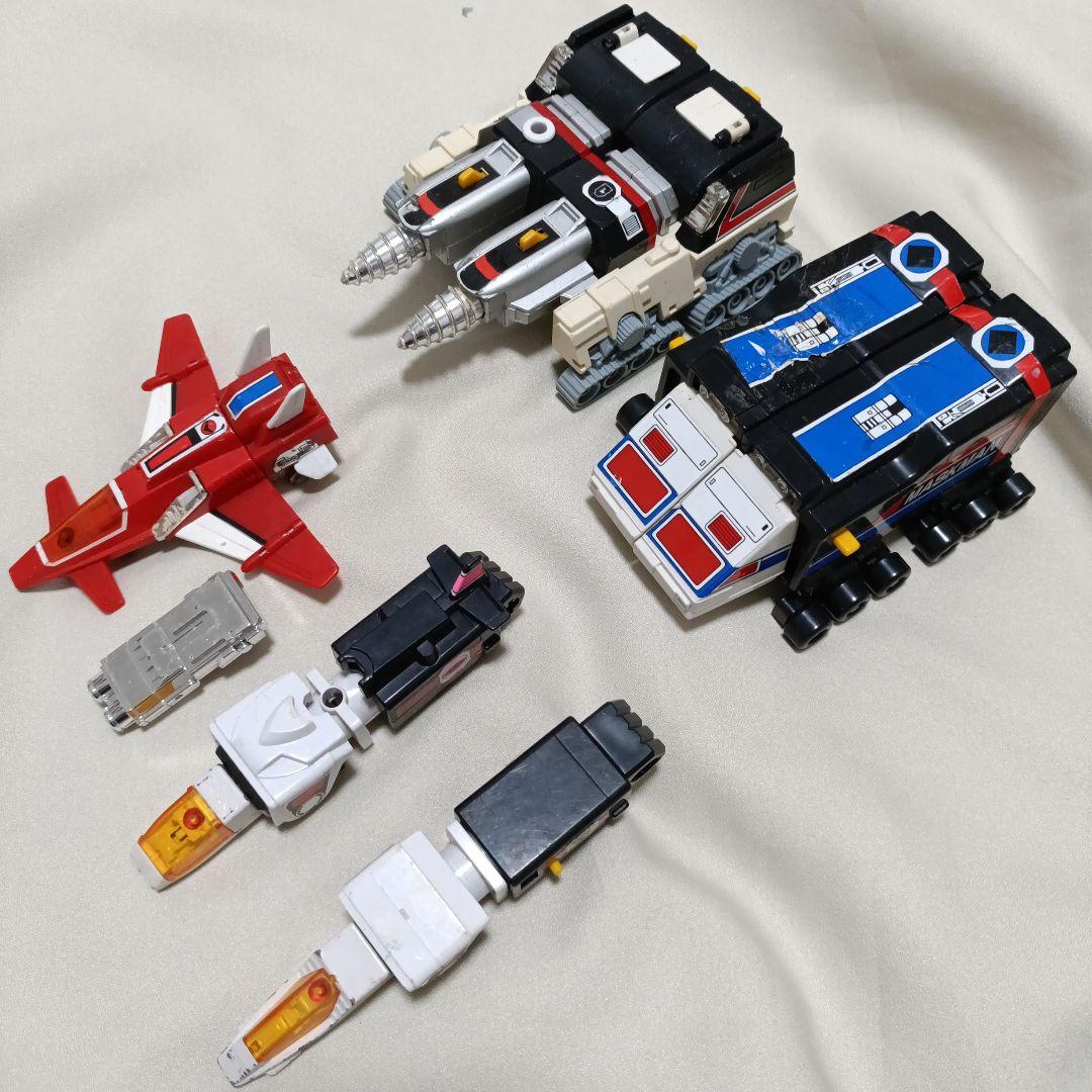 BANDAI 1987年 DX超合金 光戦隊マスクマン 光速合体グレートファイブ