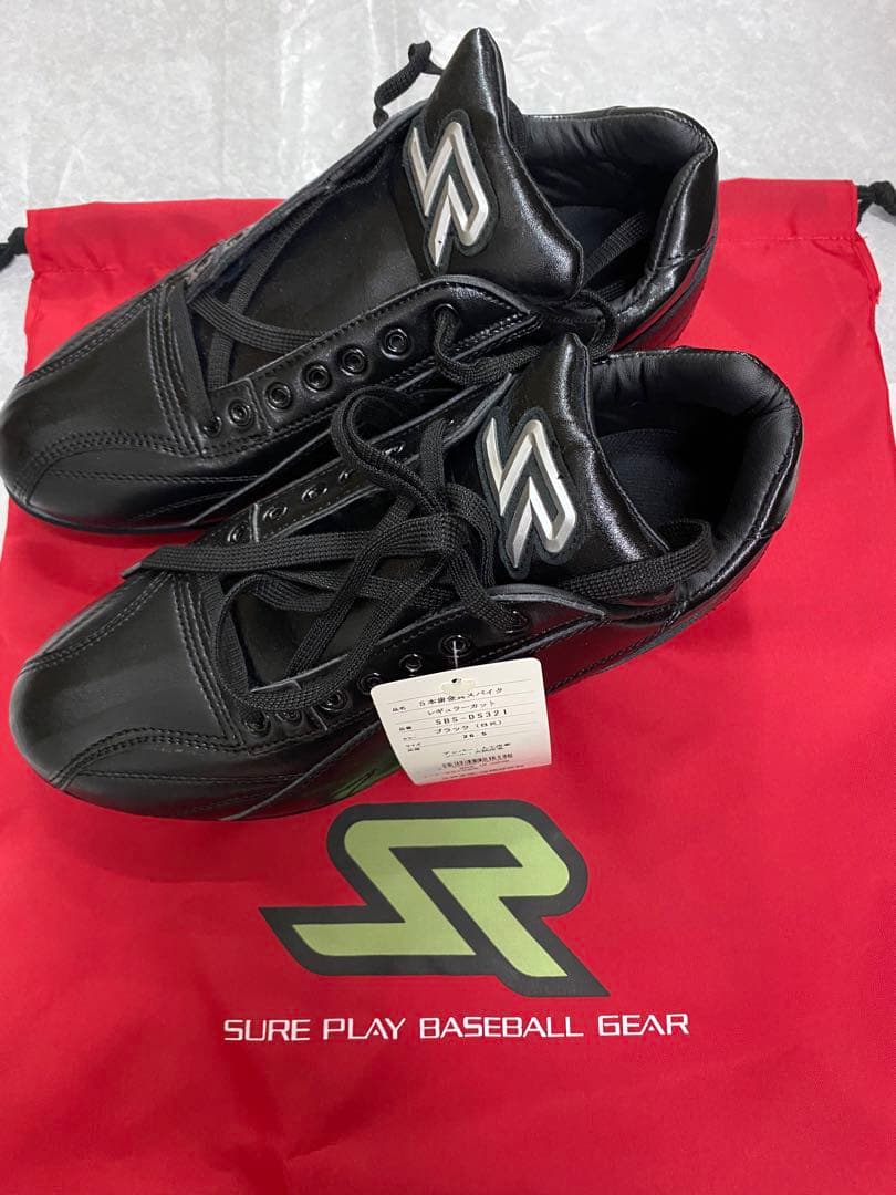 【新品未使用】野球スパイク　5本金具　sp  madeinjapan