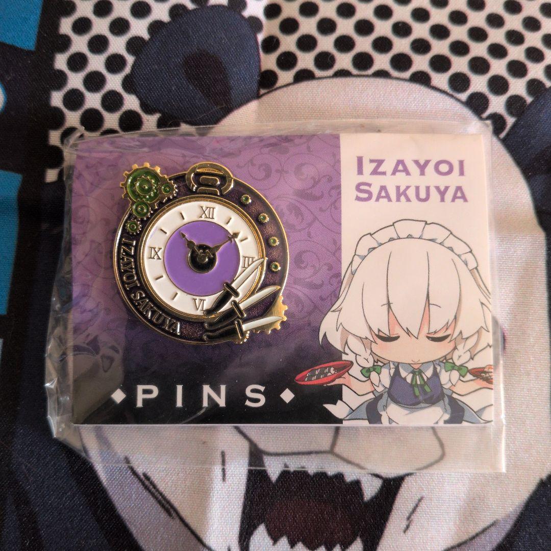 東方Project　東方　レミリア　咲夜　ピンズ　2個セット