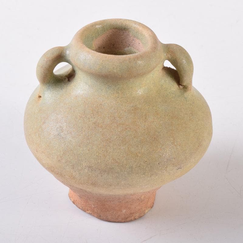 茶道具　唐物　青磁　振出　前大徳　佐竹大鑑書付　共箱　V　7282