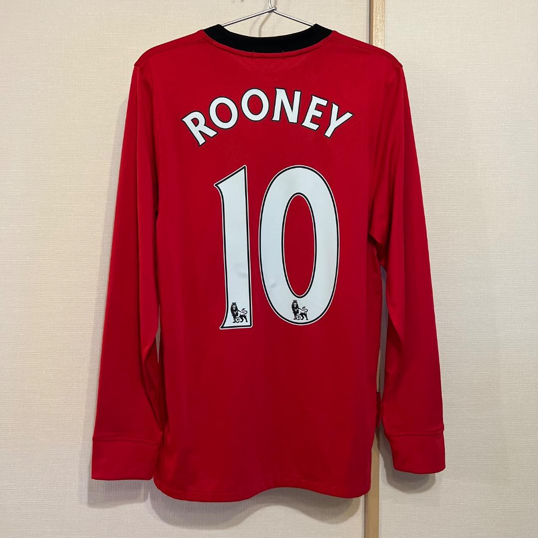 【新品未使用】ルーニー 09/10 長袖ユニフォーム マンチェスターユナイテッド