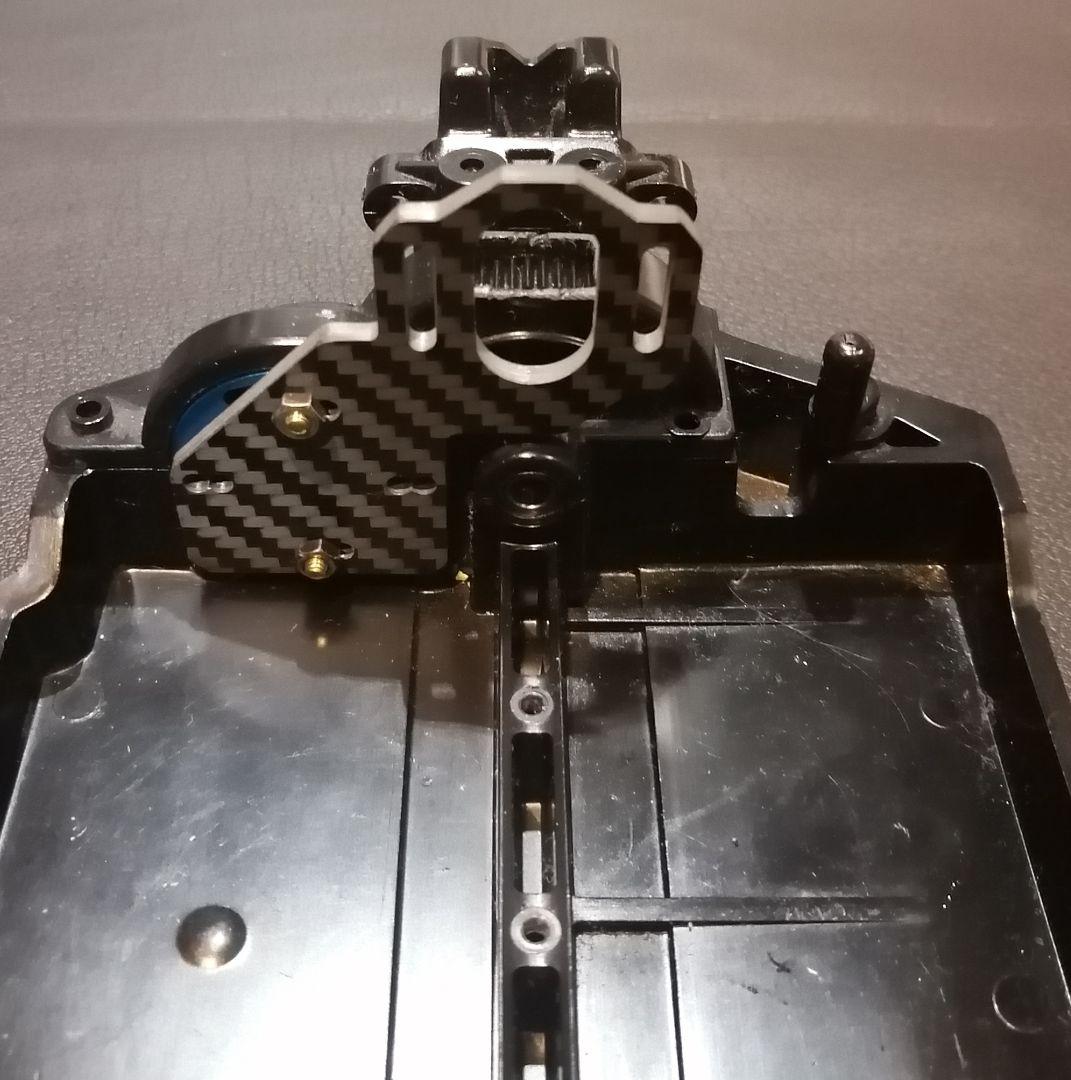 TT02　 メタルガレージ　ハイマウントモーターマウント　DDSSアッパーデッキ