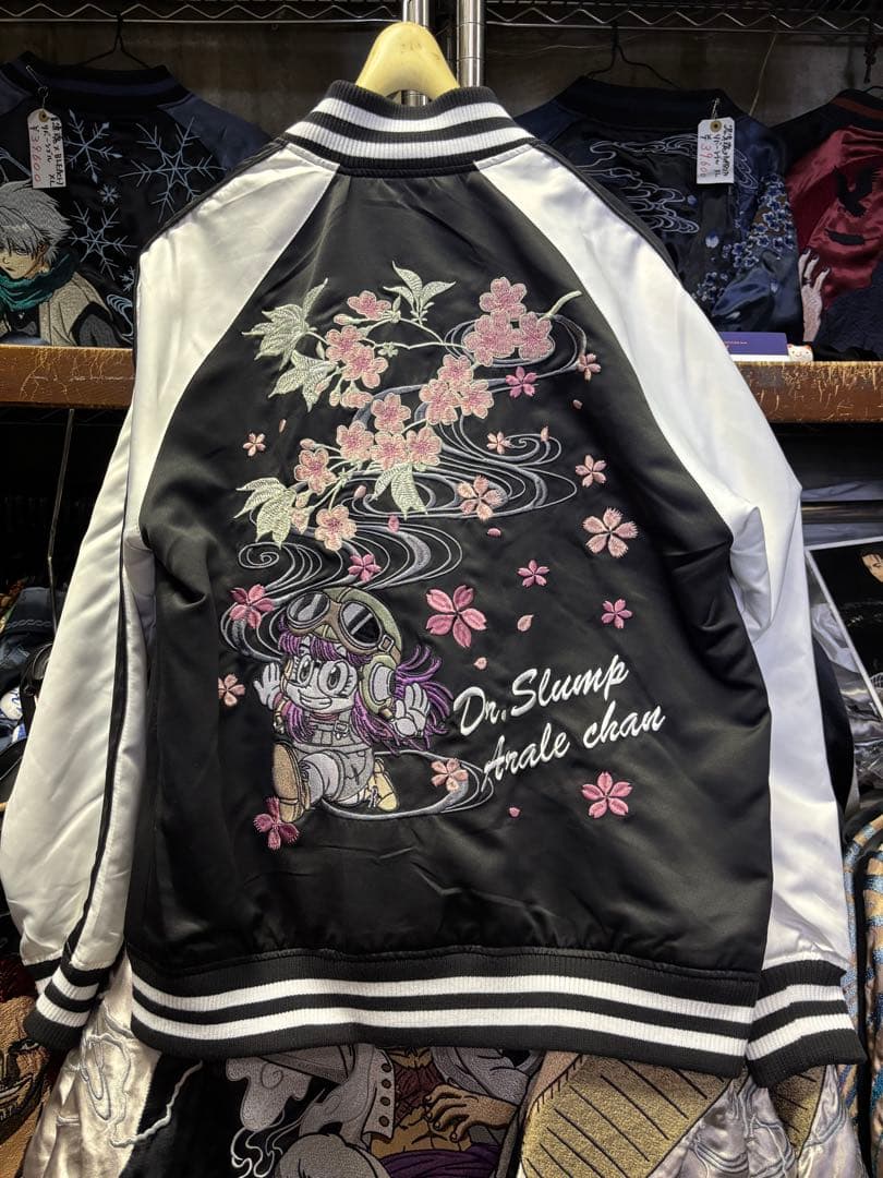 完売 公式 ドクタースランプ アラレちゃん スカジャン Mサイズ