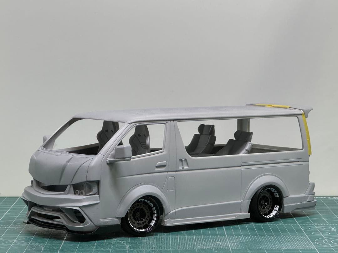 製作中 1/24 200ハイエース S.A.D CUSTOM STINGER J