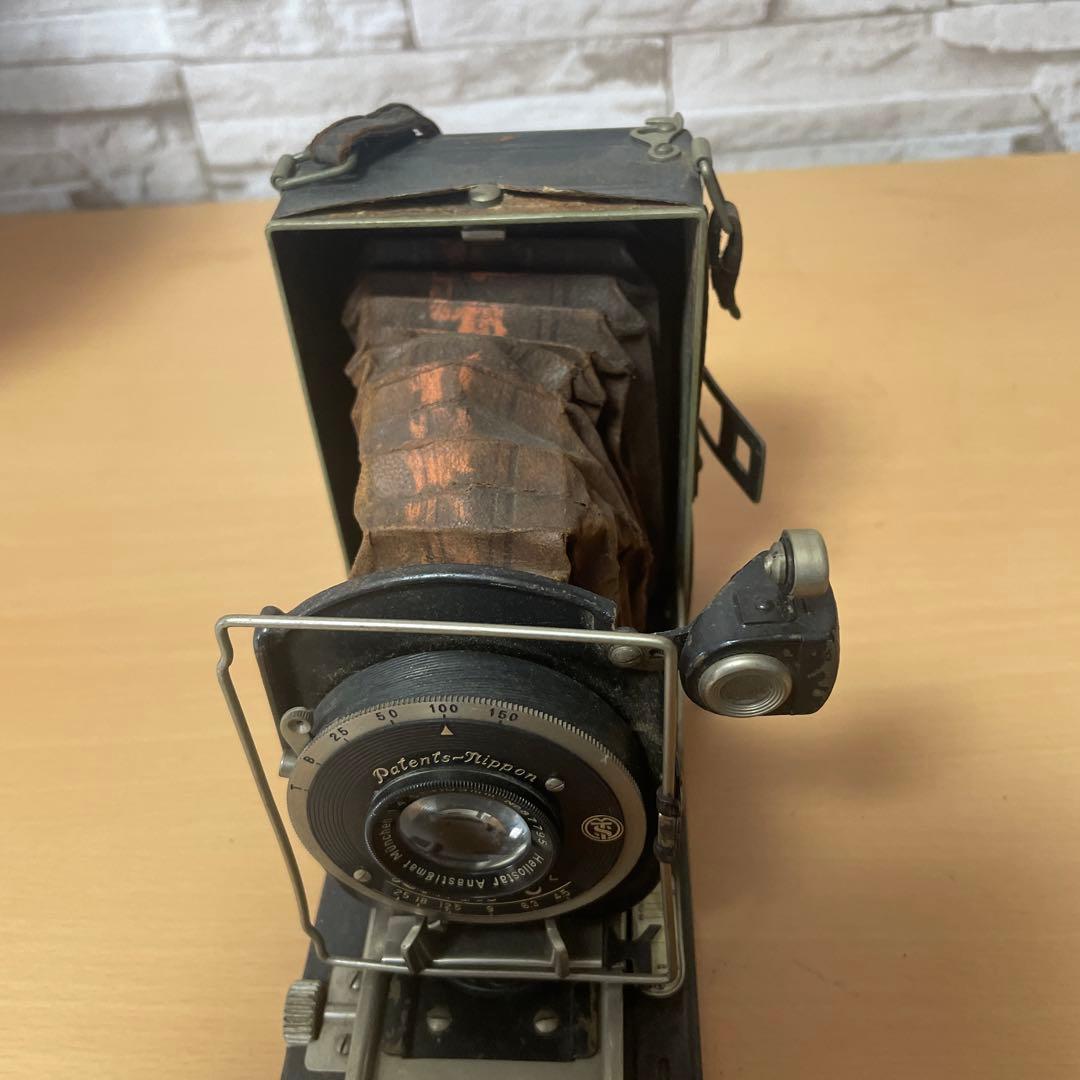 蛇腹カメラ　箱型　昭和　レトロ