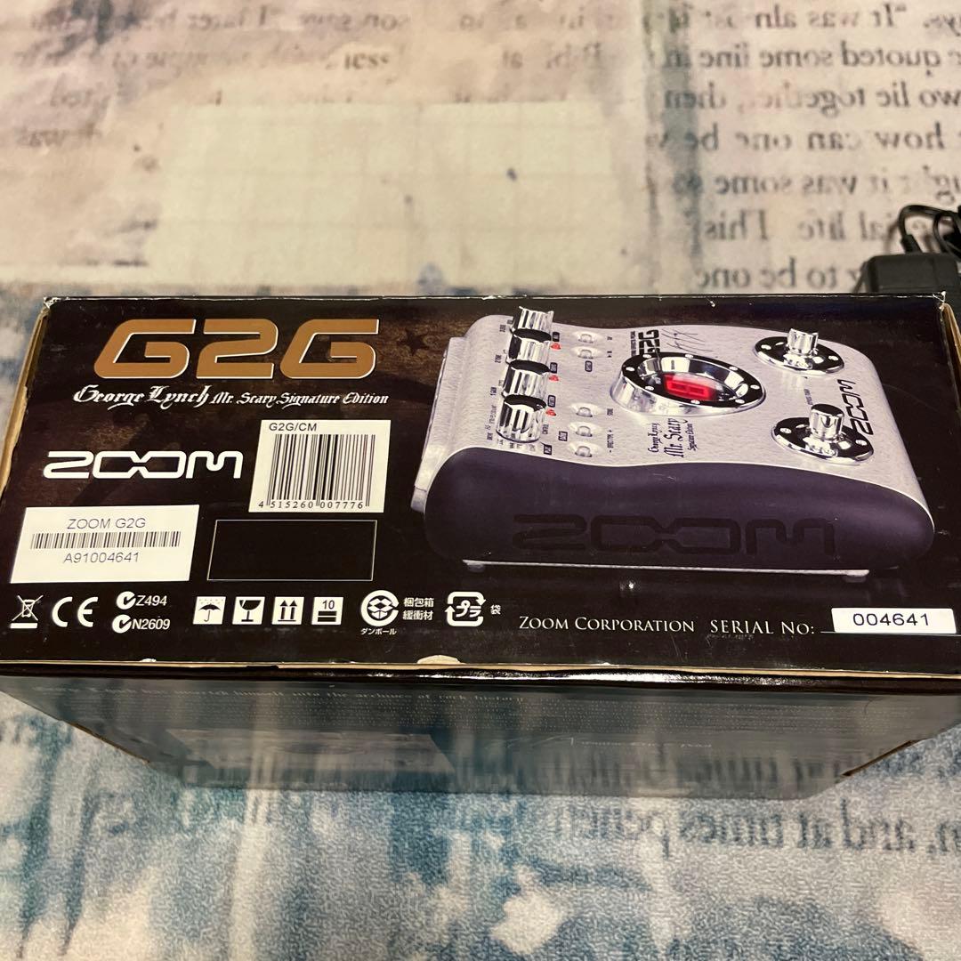 ZOOM マルチエフェクター G2G ジョージ・リンチ モデル 動作確認済み