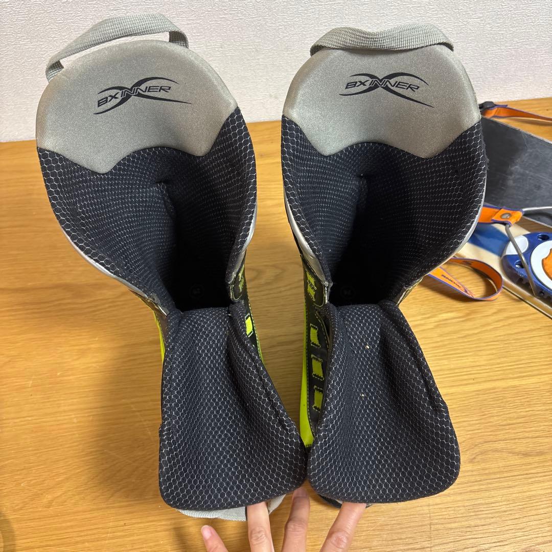 メンズ　ショートスキー　ファンスキーセット　Salomon 26cm ブーツ付