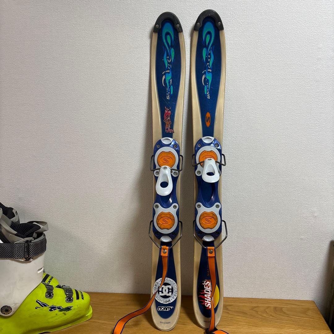 メンズ　ショートスキー　ファンスキーセット　Salomon 26cm ブーツ付