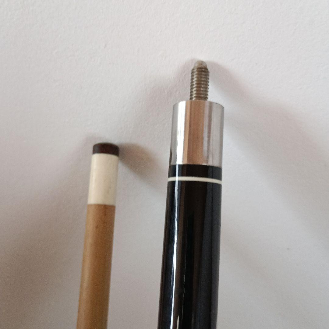 ORCHID ビリヤードキュー 黒白木目