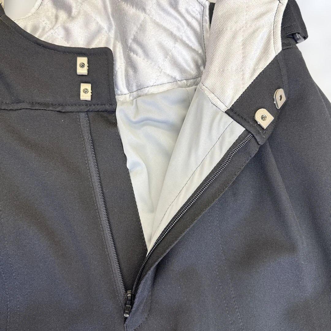 【新品未使用】YAMAHA スキーウェア パンツ M 日本製 黒 希少 当時物